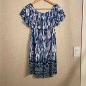 Beach Lounge off shoulder dress M